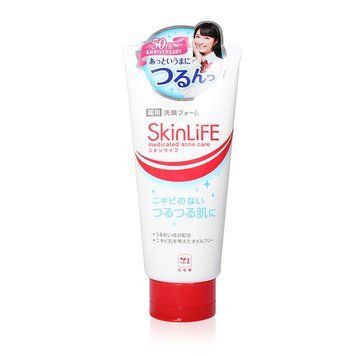 Антибактеріальна пінка для вмивання SKINLIFE MEDICATED ACNE CARE 130 г 010245 - постачальник японських та корейських товарів для дому, здоров'я і краси Pikami