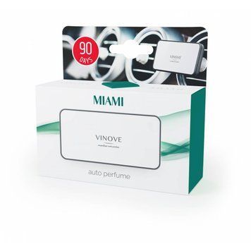 Ароматизатор для автомобіля Маямі, VINOVE (112460) 112460 - постачальник японських та корейських товарів для дому, здоров'я і краси Pikami