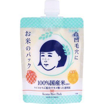 Маска для обличчя з екстрактом рису, Keana Nadeshiko, Ishizawa Lab, 170 г 036656 - постачальник японських та корейських товарів для дому, здоров'я і краси Pikami
