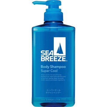 Освіжаючий гель для душу "SHISEIDO" "SEA BREEZE" з ментолом 600 мл (866120) 866120 - постачальник японських та корейських товарів для дому, здоров'я і краси Pikami