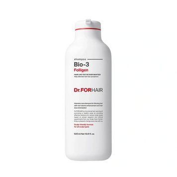 Відновлюючий шампунь від випадання зі стовбуровими клітинами Dr.FORHAIR BIO 3 Shampo,500 мл (533223) 533223 - постачальник японських та корейських товарів для дому, здоров'я і краси Pikami