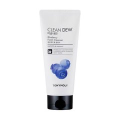 531270 Пенка для умывания Tony Moly Clean Dew Blueberry Foam Cleanser с экстрактом черники, 180мл