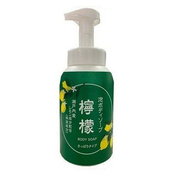 Зволожуюче мило-пінка "Animo Body Soap Lemon" для тіла (з соком та цедрою лимона) 600 мл (808037) 808037 - постачальник японських та корейських товарів для дому, здоров'я і краси Pikami