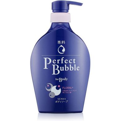 Shiseido "Senka Perfect Bubble" Дезодоруючий гель для душу з ефектом зволоження з гіалуроновою кислотою з