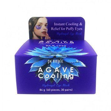 Охолоджуючі гідрогелеві патчі з екстрактом агави Petitfee Agave Cooling Hydrogel Eye Mask 84 г 60 шт (850429) 850429 - постачальник японських та корейських товарів для дому, здоров'я і краси Pikami