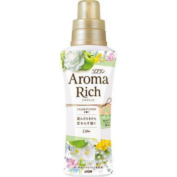 Кондиционер для белья Soflan Aroma Rich Ellie с натуральными ароматическими маслами, LION, 480 мл. (353140)353140 &ndash; поставщик японских и корейских товаров для дома, здоровья и красоты Pikami