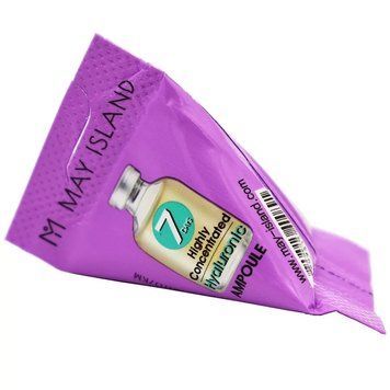 Зволожуюча ампула для обличчя з гіалуроновою кислотою May Island 7 Days Hyaluronic Ampoule (400891) 400891 - постачальник японських та корейських товарів для дому, здоров'я і краси Pikami