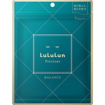 Тканинна маска для обличчя Precious Balance (для відновлення балансу шкіри), LuLuLun, 7 шт (068870) 068870 - постачальник японських та корейських товарів для дому, здоров'я і краси Pikami