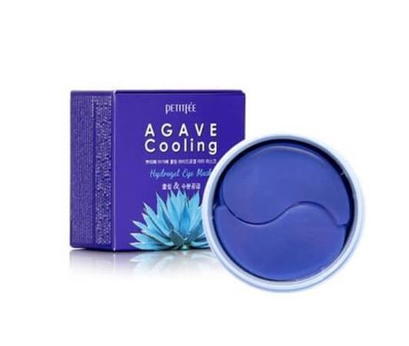 Охлаждающие гидрогелевые патчи с экстрактом агавы Petitfee Agave Cooling Hydrogel Eye Mask 84 г 60 шт (850429)850429 &ndash; поставщик японских и корейских товаров для дома, здоровья и красоты Pikami