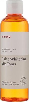 Мультивітамінний тонік для тьмяної шкіри Manyo Galac Whitening Vita Toner 210 мл (952021)