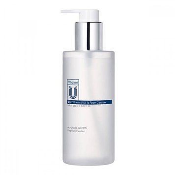 М'яка очищаюча гідрофільна олія-пінка з вітаміном U CU SKIN Vitamin U Oil To Foam 250 мл (224002) 224002 - постачальник японських та корейських товарів для дому, здоров'я і краси Pikami