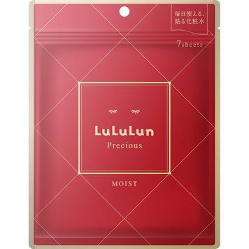 Тканинна маска для обличчя Precious Moist (для зволоження шкіри), LuLuLun, 7 шт (068887) 068887 - постачальник японських та корейських товарів для дому, здоров'я і краси Pikami