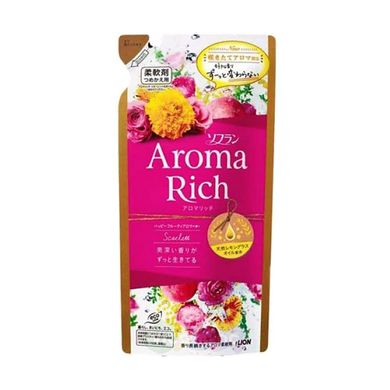Кондиціонер для білизни "AROMA Rich" з ароматом тривалої дії "Scarlet", змінна упаковка, 400 мл.(292425)