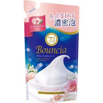 Рідке мило для тіла Bouncia Airy Bouquet, Cow Brand, змінний блок 360 мл (011075) 011075 - постачальник японських та корейських товарів для дому, здоров'я і краси Pikami