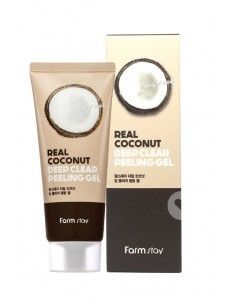 Пілінг-скатка з кокосовим маслом Farm Stay Real Coconut Deep Clear Peeling Gel (959365)