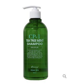 Шампунь з чайним деревом та м'ятою Esthetic House CP-1 Tea Tree Mint Shampoo, 500 мл (014016) 014016 - постачальник японських та корейських товарів для дому, здоров'я і краси Pikami