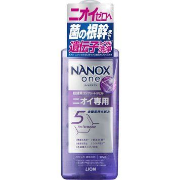 Рідкий засіб для прання, NANOX ONE, Lion, 600 г 375449 - постачальник японських та корейських товарів для дому, здоров'я і краси Pikami