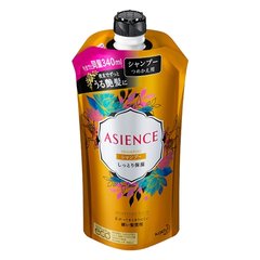 Зволожуючий шампунь для волосся з медом і протеїном перлів KAO "Asience" квітковий аромат 340 мл (326232)