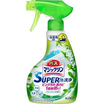 Спрей для ванної кімнати з ароматом трав, що чистить Magiclean SUPER CLEAN, КАО 350 мл (426550) 426550 - постачальник японських та корейських товарів для дому, здоров'я і краси Pikami