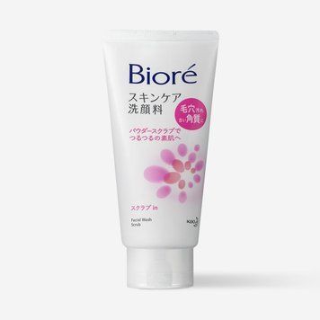 Пінка-скраб для обличчя Biore Scrub In KAO 130 гр. (259684) 259684 - постачальник японських та корейських товарів для дому, здоров'я і краси Pikami