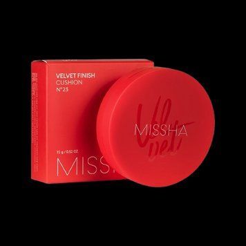 Тональний крем-кушон MISSHA Velvet Finish No.23 SPF50+/PA+++, 15 г(452565) 452565 - постачальник японських та корейських товарів для дому, здоров'я і краси Pikami