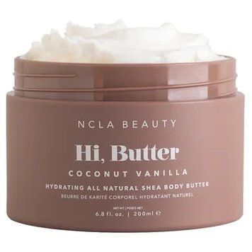 Баттер для тіла &laquo;Кокос-ваніль&raquo; NCLA Beauty Hi, Butter &ndash; Coconut Vanilla Body Butter,200 мл (103194) 103194 - постачальник японських та корейських товарів для дому, здоров'я і краси Pikami