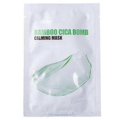 [MEDI-PEEL] Заспокійлива тканинна маска для подразненої, проблемної шкіри обличчя Bamboo Cica Bomb (345413)