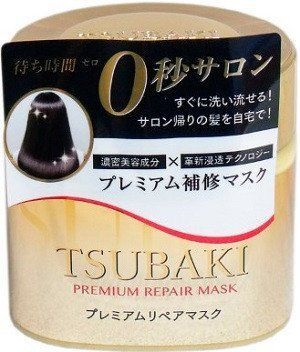 Преміальна відновлювальна маска для волосся Shiseido TSUBAKI Camellia 180 г (459957) 459957 - постачальник японських та корейських товарів для дому, здоров'я і краси Pikami