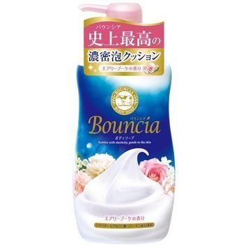 Сливочное жидкое мыло COW "Bouncia" для рук и тела с ароматом роскошного букета 500 мл (008280)008280 &ndash; поставщик японских и корейских товаров для дома, здоровья и красоты Pikami