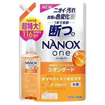Гель Lion Super NANOX для стирки и удаления стойких загрязнений концентрированный, 1160 г (350606)350606 &ndash; поставщик японских и корейских товаров для дома, здоровья и красоты Pikami