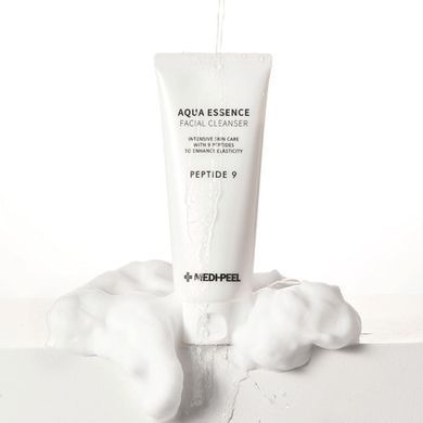 Пенка очищающая с комплексом пептидов Medi-Peel Peptide 9 Aqua Essence Facial Cleanser 150 мл (341392)341392 &ndash; поставщик японских и корейских товаров для дома, здоровья и красоты Pikami