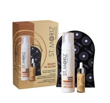 Лімітований набір для засмаги 3в1 St. Moriz Ready to Glow (600152)600152 &ndash; поставщик японских и корейских товаров для дома, здоровья и красоты Pikami