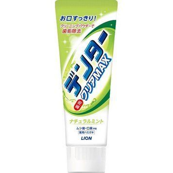 Зубна паста з микропудрой натуральна м'ята "Dental Clear MAX 140 г (186427) 186427 - постачальник японських та корейських товарів для дому, здоров'я і краси Pikami