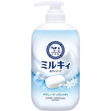 Рідке мило для тіла з ніжним ароматом, Cow Brand, 500 мл (011648) 011648 - постачальник японських та корейських товарів для дому, здоров'я і краси Pikami