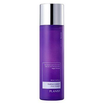 Відлущувальний тонер з екстрактом фіолетової моркви Planist Purple Carrot PHA TONER 120 мл (10072) 10072 - постачальник японських та корейських товарів для дому, здоров'я і краси Pikami