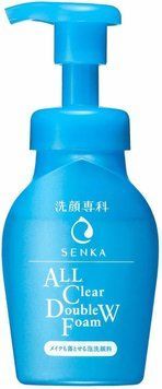 Shiseido Senka Пінка для зняття макіяжу 150 мл. (445479) 445479 - постачальник японських та корейських товарів для дому, здоров'я і краси Pikami