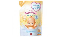 Детское молочное увлажняющее мыло-пенка для тела "Kewpie",мягкая упаковка, 350ml