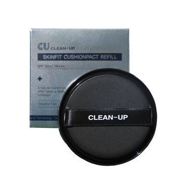 Змінний рефіл до кушону (23 тон Natural Beige) CU SKIN Clean-Up Skinfit Cushion SPF 50+ PA+++ (223036) 223036 - постачальник японських та корейських товарів для дому, здоров'я і краси Pikami