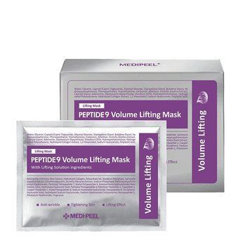 Ліфтинг-маска для зменшення зморшок Medi-Peel Peptide 9 Volume Lifting Mask, 1 шт (821536) 821536 - постачальник японських та корейських товарів для дому, здоров'я і краси Pikami