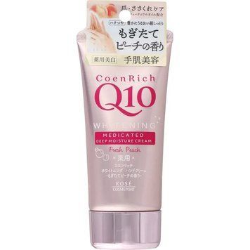 Зволожуючий та відбілюючий крем для рук, Coenrich Q10 Whitening Medicated Cream 80 г. (394481) 394481 - постачальник японських та корейських товарів для дому, здоров'я і краси Pikami