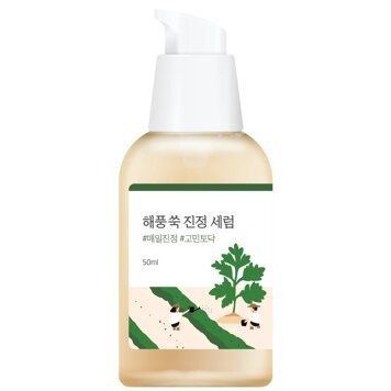 Заспокійлива сироватка для обличчя з морським полином Round Lab Mugwort Calming Serum 50 мл (593103) 593103 - постачальник японських та корейських товарів для дому, здоров'я і краси Pikami