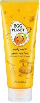 Маска з кератином для пошкодженого волосся EGG PLANET KERATIN Hair Pack 200ml(08911) 08911 - постачальник японських та корейських товарів для дому, здоров'я і краси Pikami