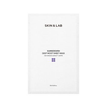 Зволожувальна тканинна маска SKIN&LAB Barrierderm Deep Moisture Sheet Mask 25 мл (932757) 932757 - постачальник японських та корейських товарів для дому, здоров'я і краси Pikami