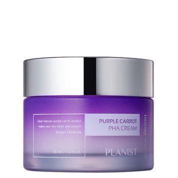 Крем для обличчя з екстрактом фіолетової моркви Planist Purple Carrot PHA CREAM 50 мл (10074) 10074 - постачальник японських та корейських товарів для дому, здоров'я і краси Pikami