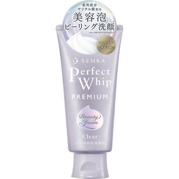 Пінка для вмивання Senka Premium Perfect Whip Clear, 120г (491398) 491398 - постачальник японських та корейських товарів для дому, здоров'я і краси Pikami