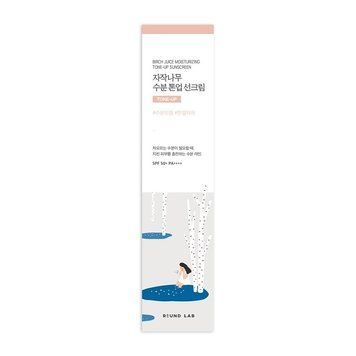 Тонуючий сонцезахисний крем з березовим соком ROUND LAB Birch Juice Moisturizing ToneUр, 50мл (769977) 769977 - постачальник японських та корейських товарів для дому, здоров'я і краси Pikami