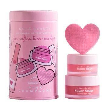 Подарунковий набір для догляду за губами &laquo;Рожеве шампанське&raquo; NCLA Beauty Pink Champagne Lip (952099) 952099 - постачальник японських та корейських товарів для дому, здоров'я і краси Pikami