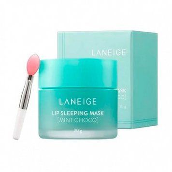 Нічна маска для губ з ароматом м'ятного шоколаду LANEIGE Lip Sleeping Mask Mint Choco EX 20g (797395) 797395 - постачальник японських та корейських товарів для дому, здоров'я і краси Pikami