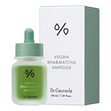 Ампульная сыворотка с BHA кислотой и экстрактом чая Матча Dr.Ceuracle Vegan BHA&Matcha, 30 мл (616475)616475 &ndash; поставщик японских и корейских товаров для дома, здоровья и красоты Pikami