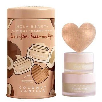 Подарунковий набір для догляду за губами &laquo;Кокос-Ваніль&raquo; NCLA Beauty Coconut Vanilla Lip Care (103255) 103255 - постачальник японських та корейських товарів для дому, здоров'я і краси Pikami
